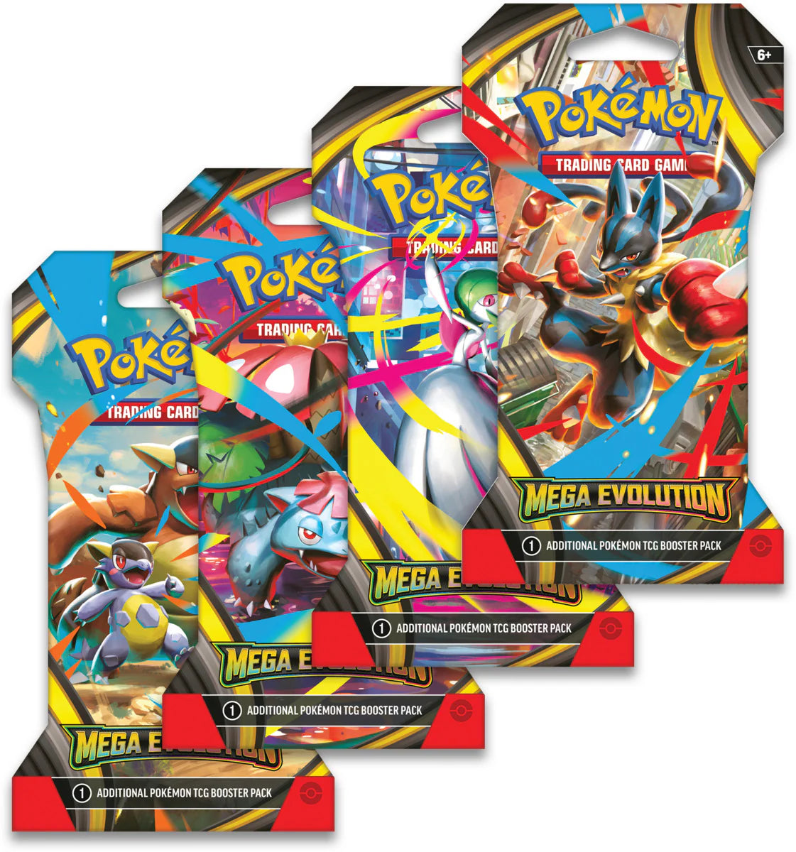 Pokémon TCG Sleeved Booster Mega Evolution 2025 en PiedraBruja