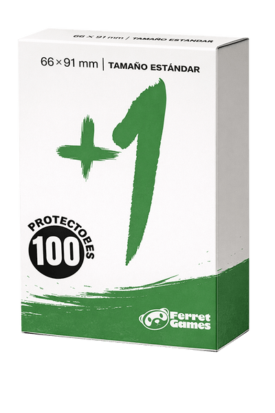Protectores +1 Estándar Verde Ferret Games caja