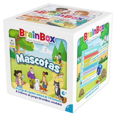 BrainBox - Mascotas | Juegos de mesa para todas las edades en PiedraBruja Chile
