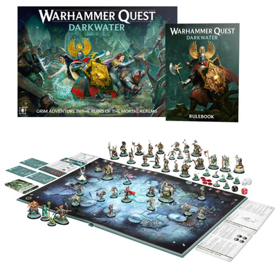 Warhammer Quest: Darkwater | Games Workshop y Warhammer 40K Age of Sigmar en PiedraBruja Chile