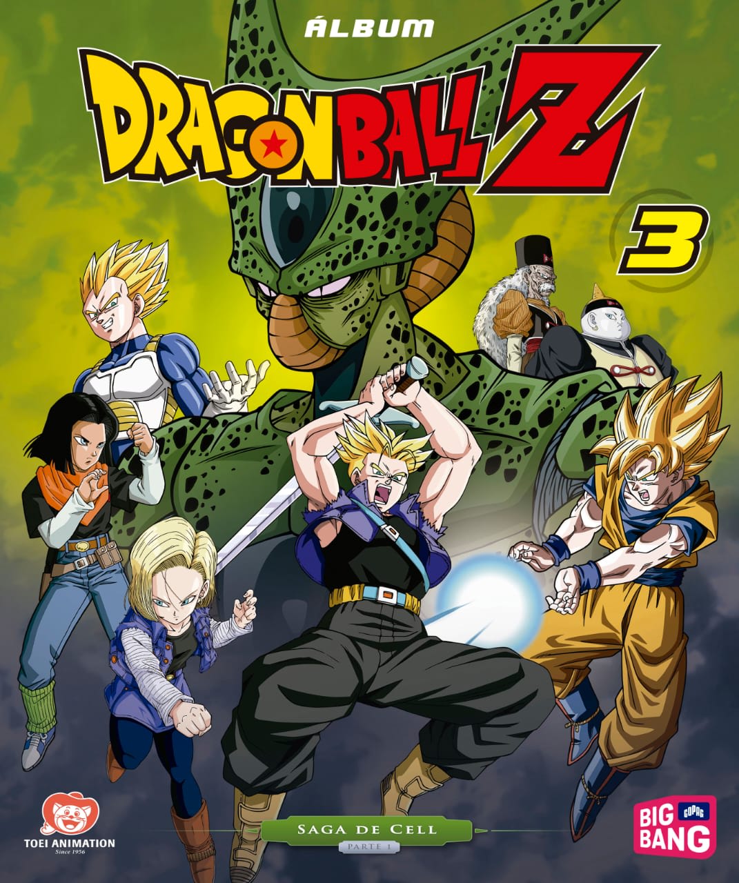 Album Tapa Dura Dragon Ball Z 3 - Saga de Cell