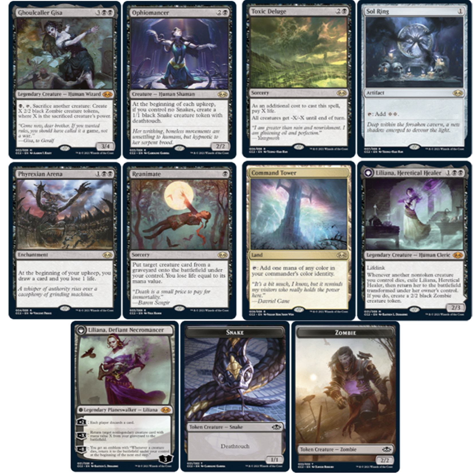 Commander Collection - Black