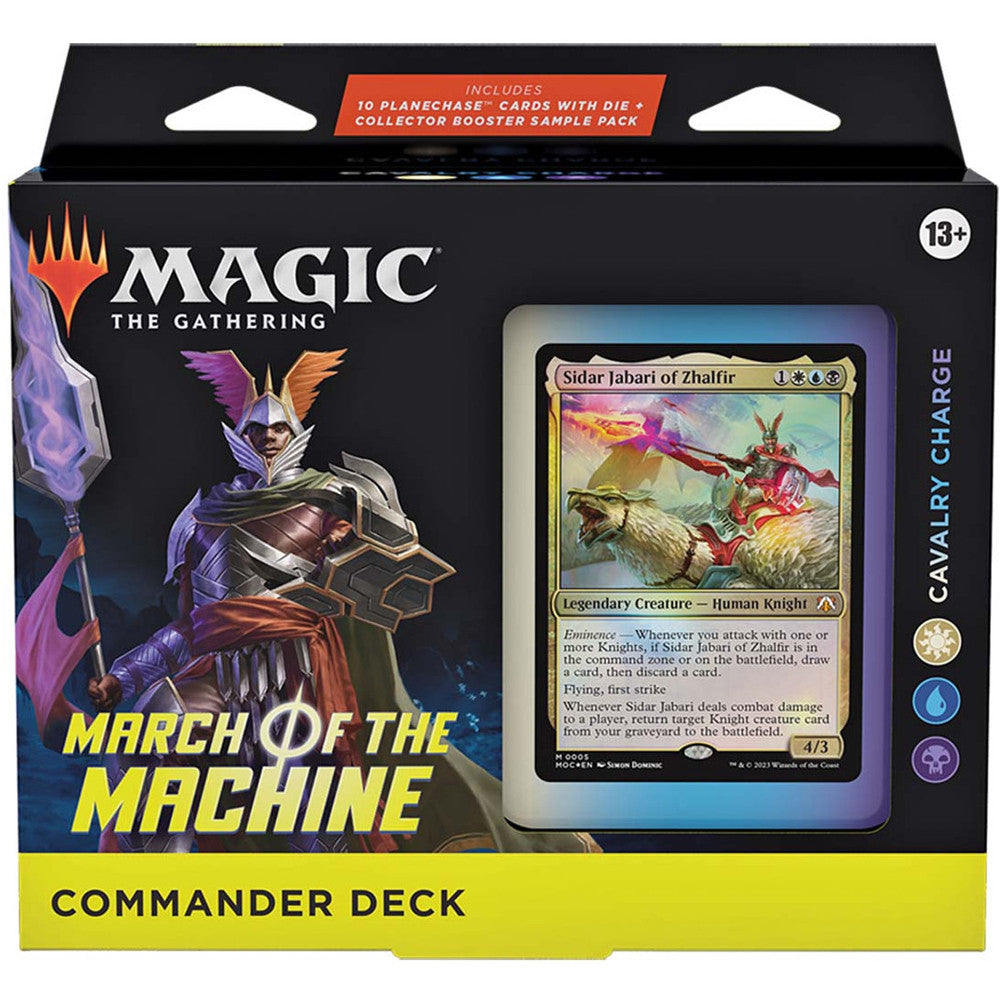 March of the Machine - Commander Cavalry Charge | Magic: The Gathering y accesorios TCG en PiedraBruja Chile