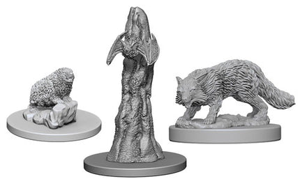 Pathfinder Battles Deep Cuts Miniatures: Unpainted Minis- Wave 1- Familiars