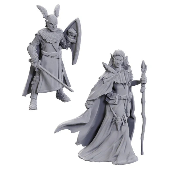 Wizkids Nolzur's Marvelous Miniatures: Unpainted Minis - 50th Anniversary - Elves Limited Edition