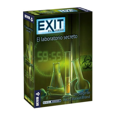 Exit - El Laboratorio Secreto | Juegos de mesa para todas las edades en PiedraBruja Chile