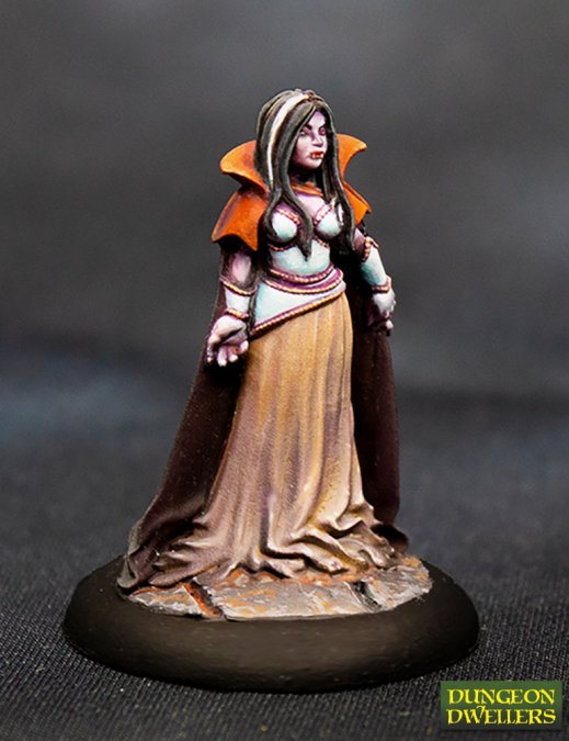 Miniatura Reaper: Adrasteia Winterhorn, Vampire (Sin pintar)