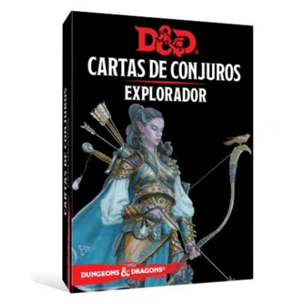 D&D: Cartas de Conjuro Explorador (español) - Accesorio para Dungeons and Dragons