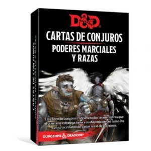D&D: Cartas de Poderes marciales y razas (español) Accesorio para Dungeons and Dragons
