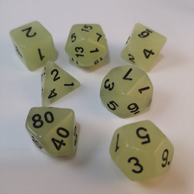 Fluorescentes - Color Original | Dados para juegos de rol y mesa en PiedraBruja Chile
