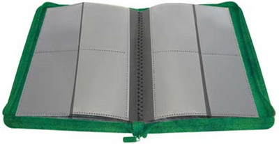 Carpeta Zip-Up Album 8-Pocket - White | Accesorios Gamegenic para TCG en PiedraBruja Chile