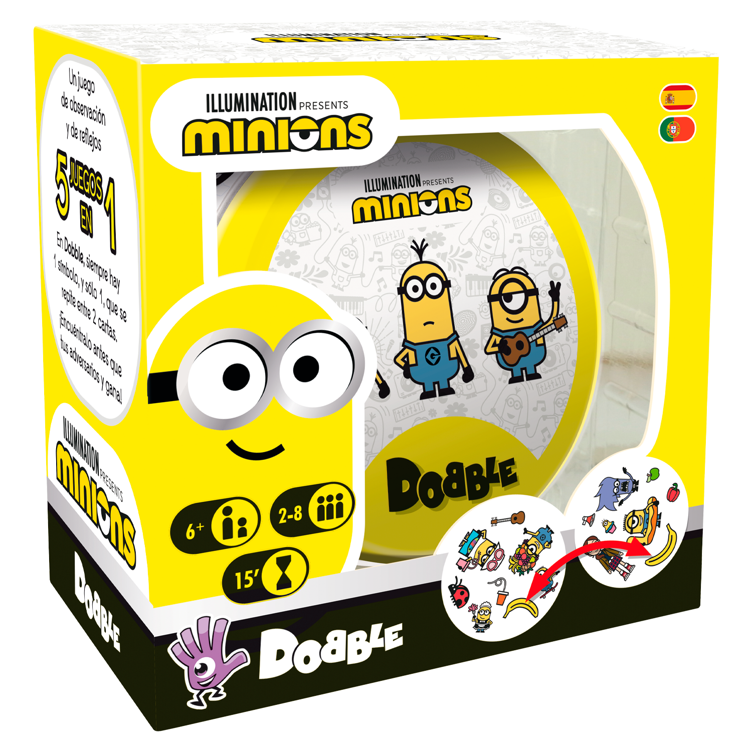 Dobble - Minions | Juegos de mesa para todas las edades en PiedraBruja Chile