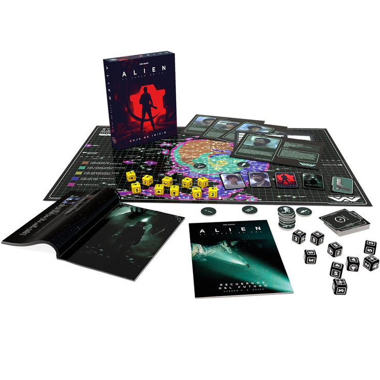 Caja de inicio Alien: el juego de rol