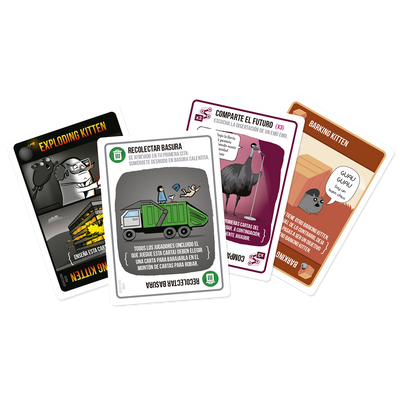 Exploding Kittens - Recetas del Desastre | Juegos de mesa para todas las edades en PiedraBruja Chile
