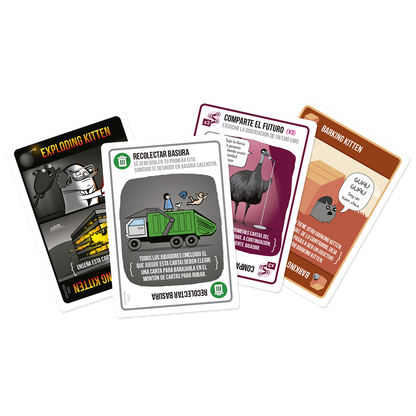 Exploding Kittens - Recetas del Desastre | Juegos de mesa para todas las edades en PiedraBruja Chile