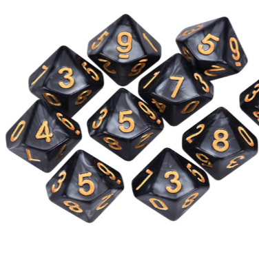 10d10 Marmolado Negro