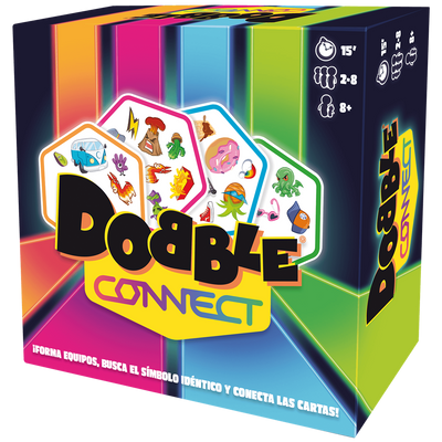 Dobble - Connect | Juegos de mesa para todas las edades en PiedraBruja Chile