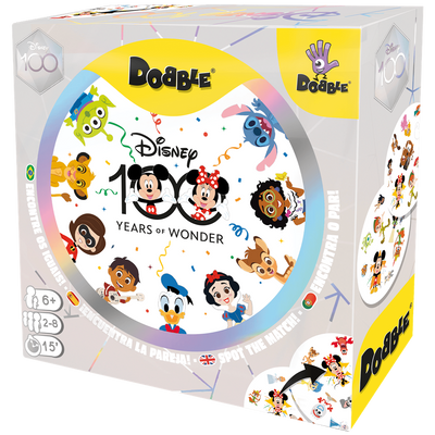Dobble - Disney 100 Years of Wonder | Juegos de mesa para todas las edades en PiedraBruja Chile
