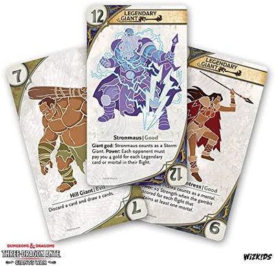 Three Dragon Ante - Giants War | Dungeons & Dragons y accesorios D&D en PiedraBruja Chile