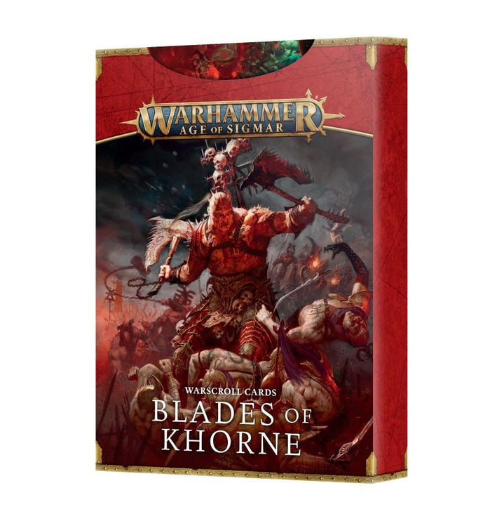 Warscroll Cards: Blades Of Khorne (español) [Pedido a 3 semanas]