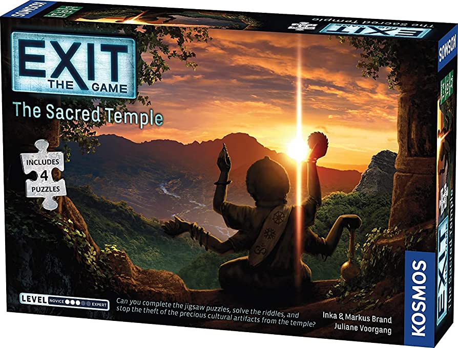 Exit Puzzle - El Templo Perdido | Juegos de mesa para todas las edades en PiedraBruja Chile