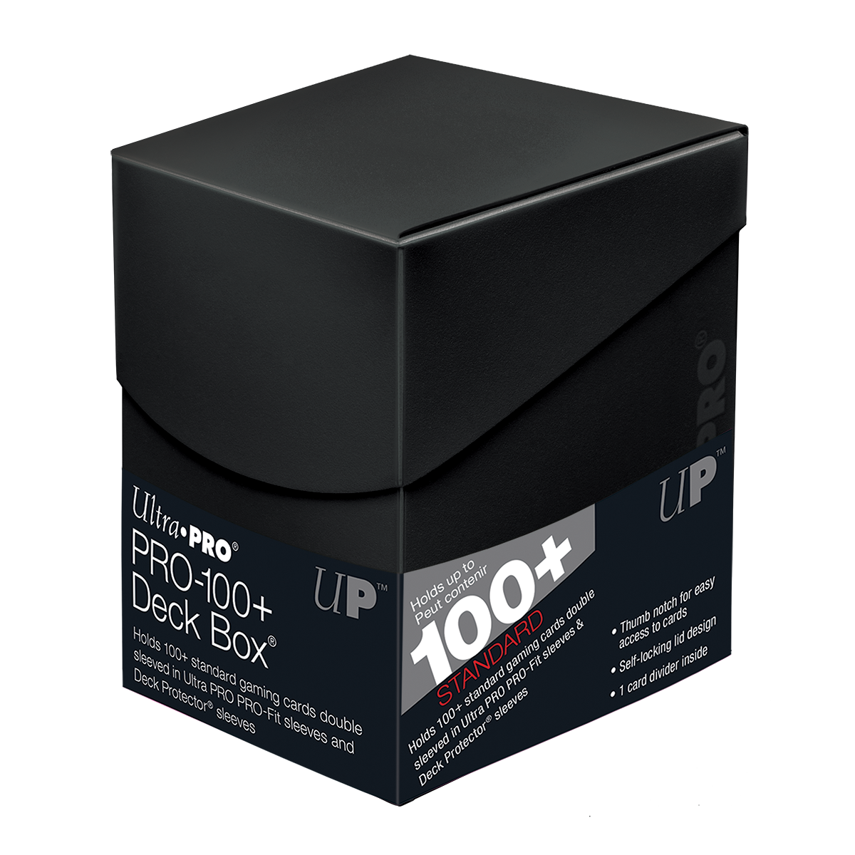 Portamazo PRO 100+ Eclipse Jet Black | Accesorios Ultra PRO para TCG en PiedraBruja Chile