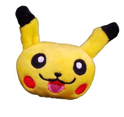 Cabeza Pikachu Peluche Pokemon | Coleccionables, figuras y artículos geek en PiedraBruja Chile