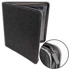 Carpeta Zip-Up Album 18-Pocket - Black | Accesorios Gamegenic para TCG en PiedraBruja Chile