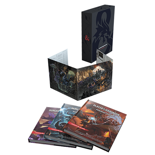 Gift Set 3 manuales básicos - Manual de Jugador, de DM y Monstruos | Dungeons & Dragons y accesorios D&D en PiedraBruja Chile