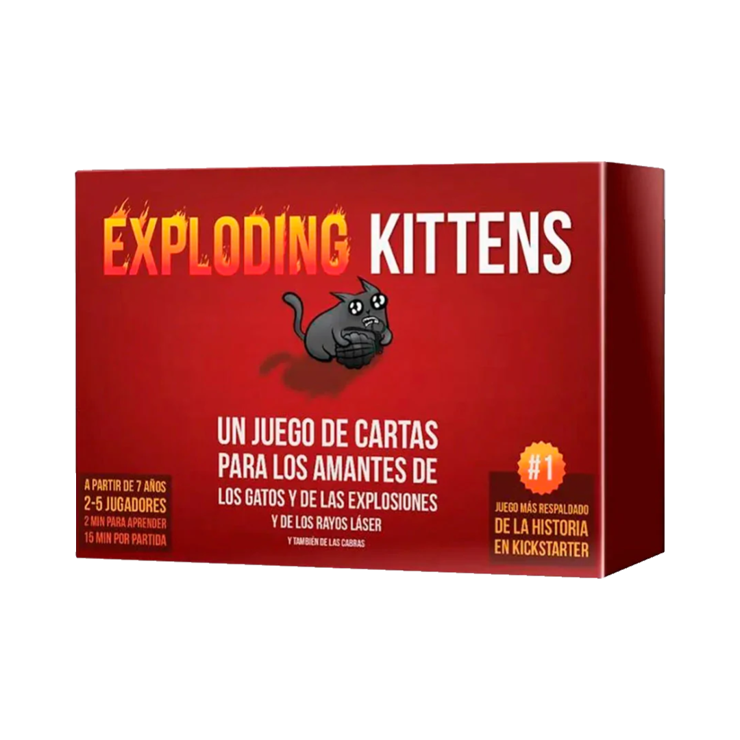 Exploding Kittens Español juego de cartas chile