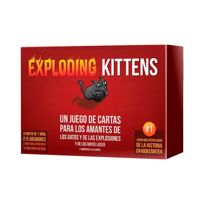 Exploding Kittens | Juegos de mesa para todas las edades en PiedraBruja Chile