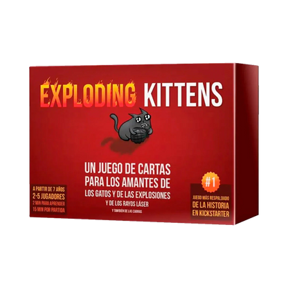 Exploding Kittens | Juegos de mesa para todas las edades en PiedraBruja Chile