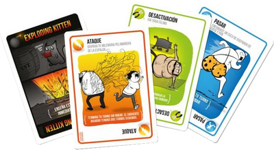 Exploding Kittens | Juegos de mesa para todas las edades en PiedraBruja Chile
