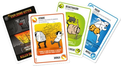 Exploding Kittens | Juegos de mesa para todas las edades en PiedraBruja Chile