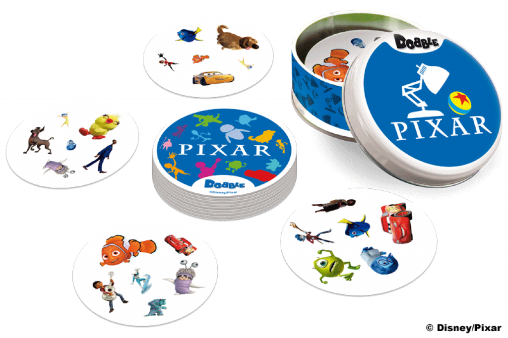 Dobble - Pixar | Juegos de mesa para todas las edades en PiedraBruja Chile