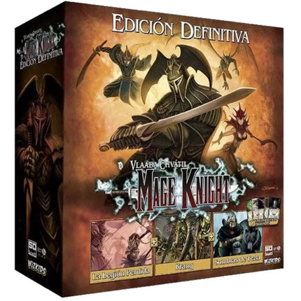 Mage Knight: edición definitiva - contiene la caja básica y 3 expansiones (español)