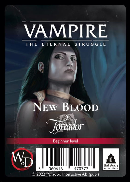 New Blood TOREADOR (ingles)