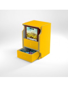 Portamazo Watchtower 100+ Convertible Yellow | Accesorios Gamegenic para TCG en PiedraBruja Chile