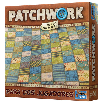 Caja del juego de mesa patchwork