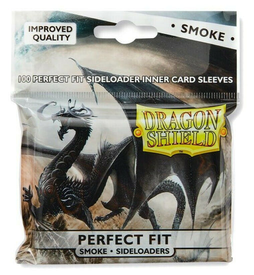 Dragon Shield Sleeves: Perfect Fit Sideloaders- Smoke (100 ct.)