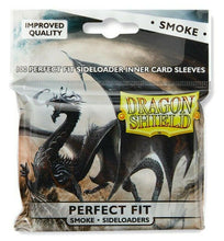 Dragon Shield Sleeves: Perfect Fit Sideloaders- Smoke (100)