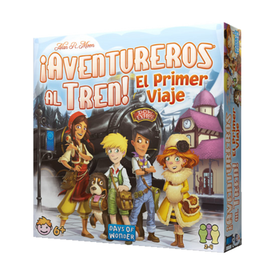 ¡Aventureros al Tren! - El Primer Viaje | Juegos de mesa para todas las edades en PiedraBruja Chile