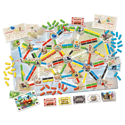 ¡Aventureros al Tren! - El Primer Viaje | Juegos de mesa para todas las edades en PiedraBruja Chile