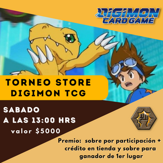 Store Tournament Digimon