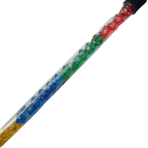 Mini Dados: 4 Set Arco Iris (28 Dados)