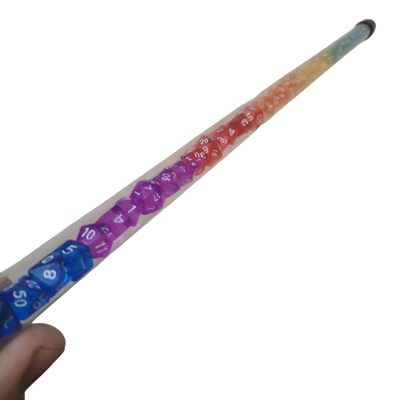 Tubo de s: 7  de 7mini Arco Iris | Dados para juegos de rol y mesa en PiedraBruja Chile