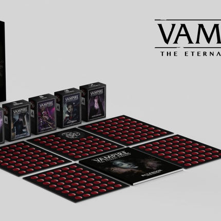 Caja de Inicio para  VTES 5e (inglés) - Vampire: The Eternal Struggle Fifth Edition