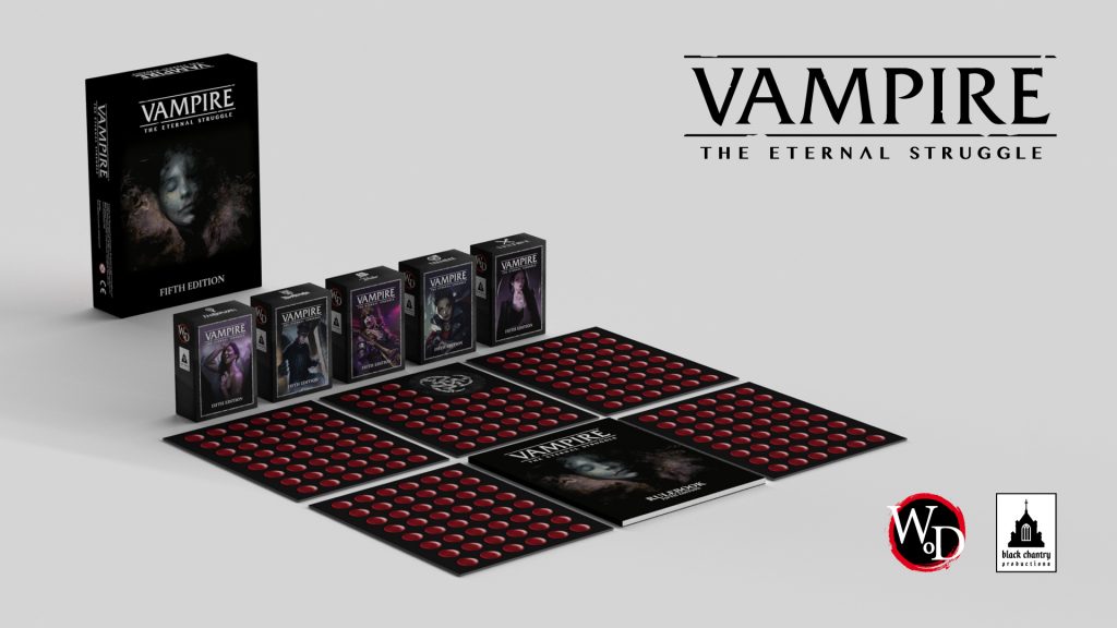 Caja de Inicio para  VTES 5e (inglés) - Vampire: The Eternal Struggle Fifth Edition