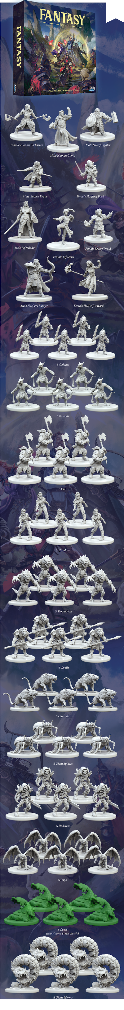 Blacklist Miniatures: Fantasy Series 1