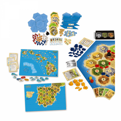 Catan - Edicion Extra Básico + Navegantes | Juegos de mesa para todas las edades en PiedraBruja Chile